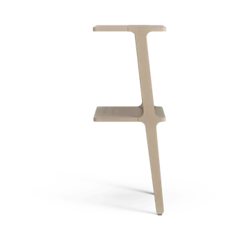 Étagère Libri 2 étagères - Frêne laqué nutmeg - Swedese