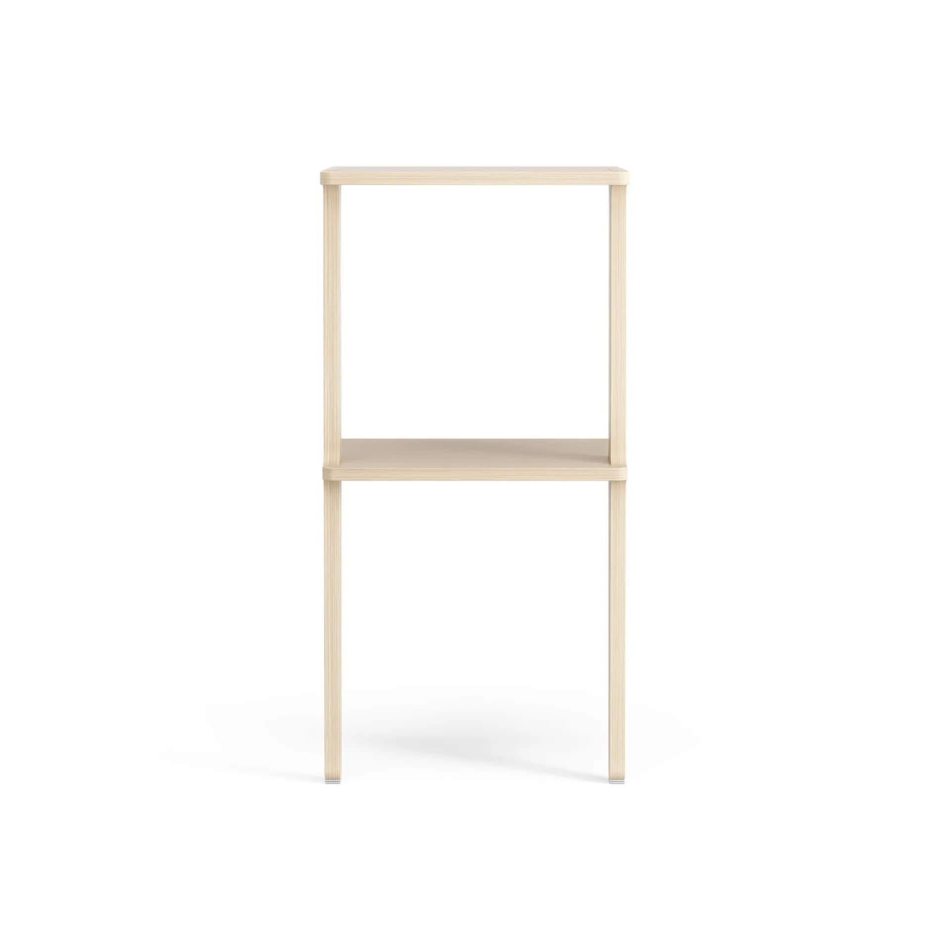 Étagère Libri 2 étagères, Frêne laqué Swedese