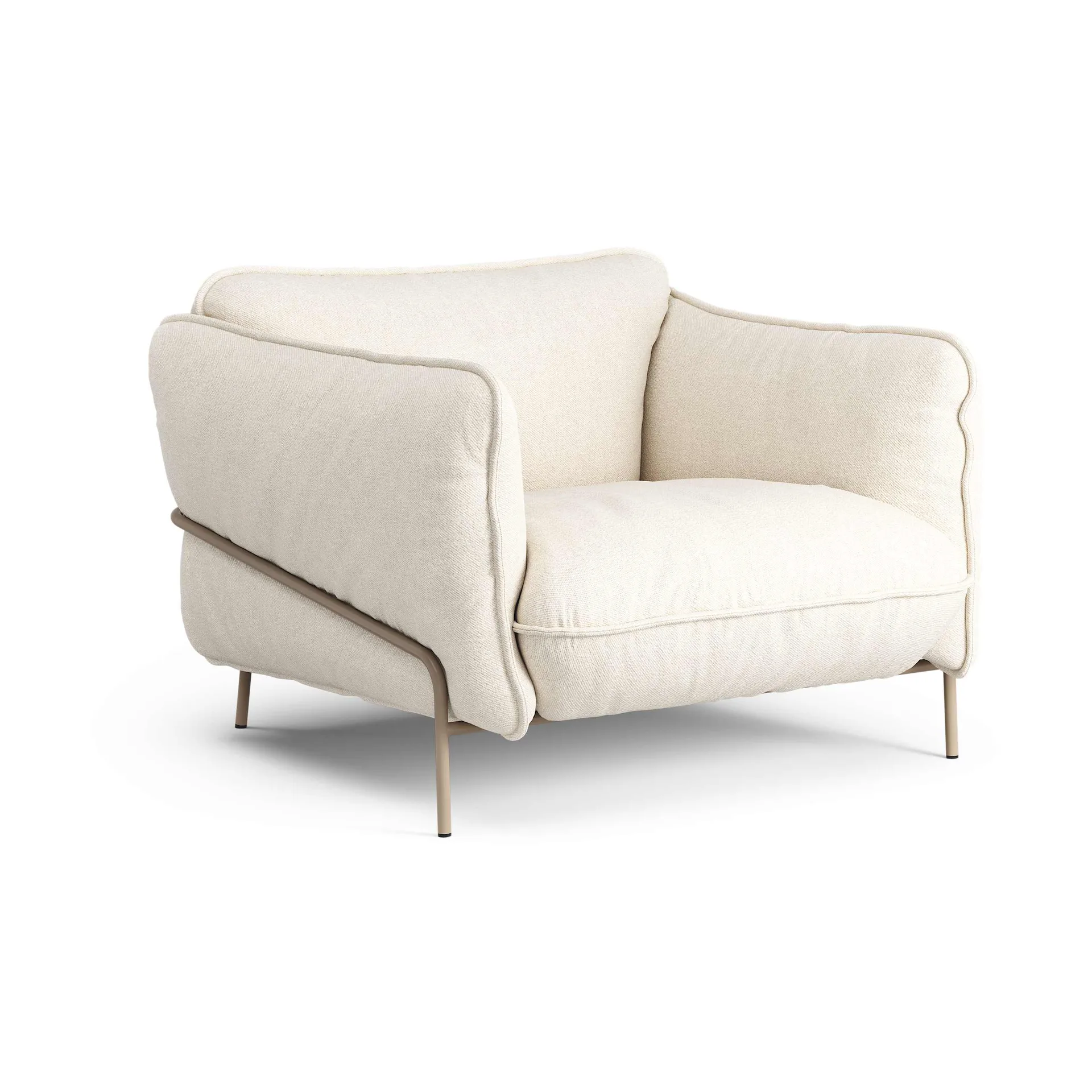 Fauteuil Continental, Sealife Ivory/sand-nutmeg Swedese