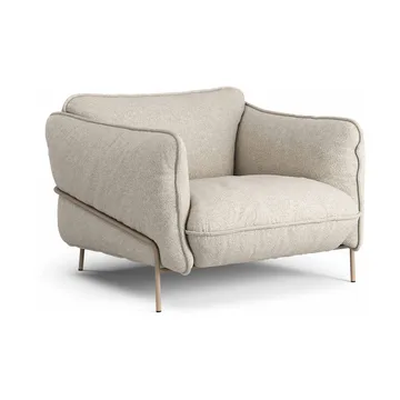 Fauteuil Continental - Wave Sand-nutmeg - Swedese
