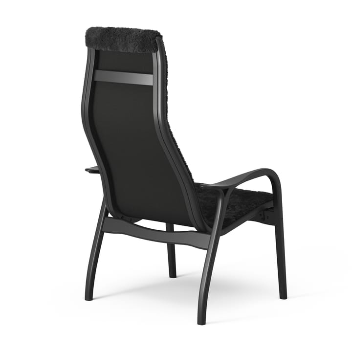 Fauteuil et repose-pieds Lamino Black Edition, Noir Swedese