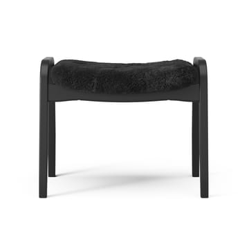 Fauteuil et repose-pieds Lamino Black Edition - Noir - Swedese