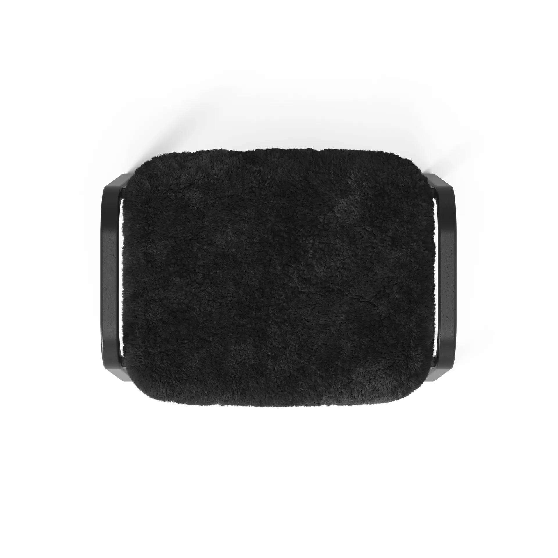 Fauteuil et repose-pieds Lamino Black Edition, Noir Swedese