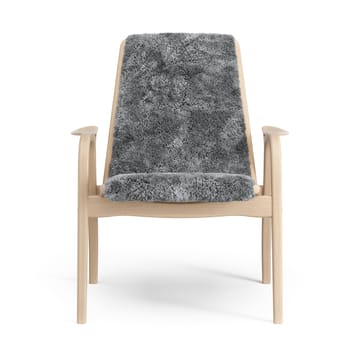 Fauteuil Laminett hêtre laqué/peau de mouton - Scandinavian Grey (gris) - Swedese