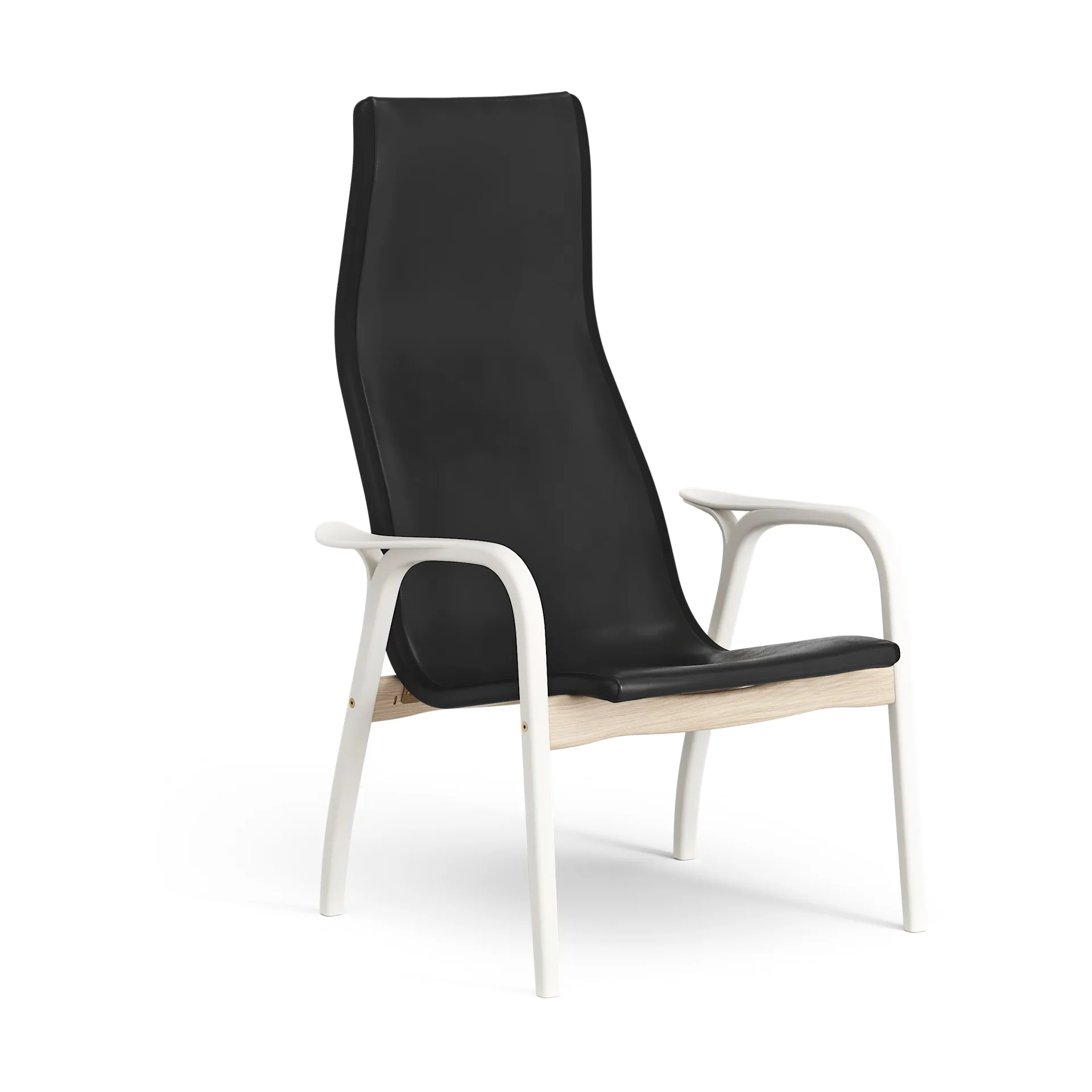 Fauteuil Lamino Duality, Blanc émaillé Swedese