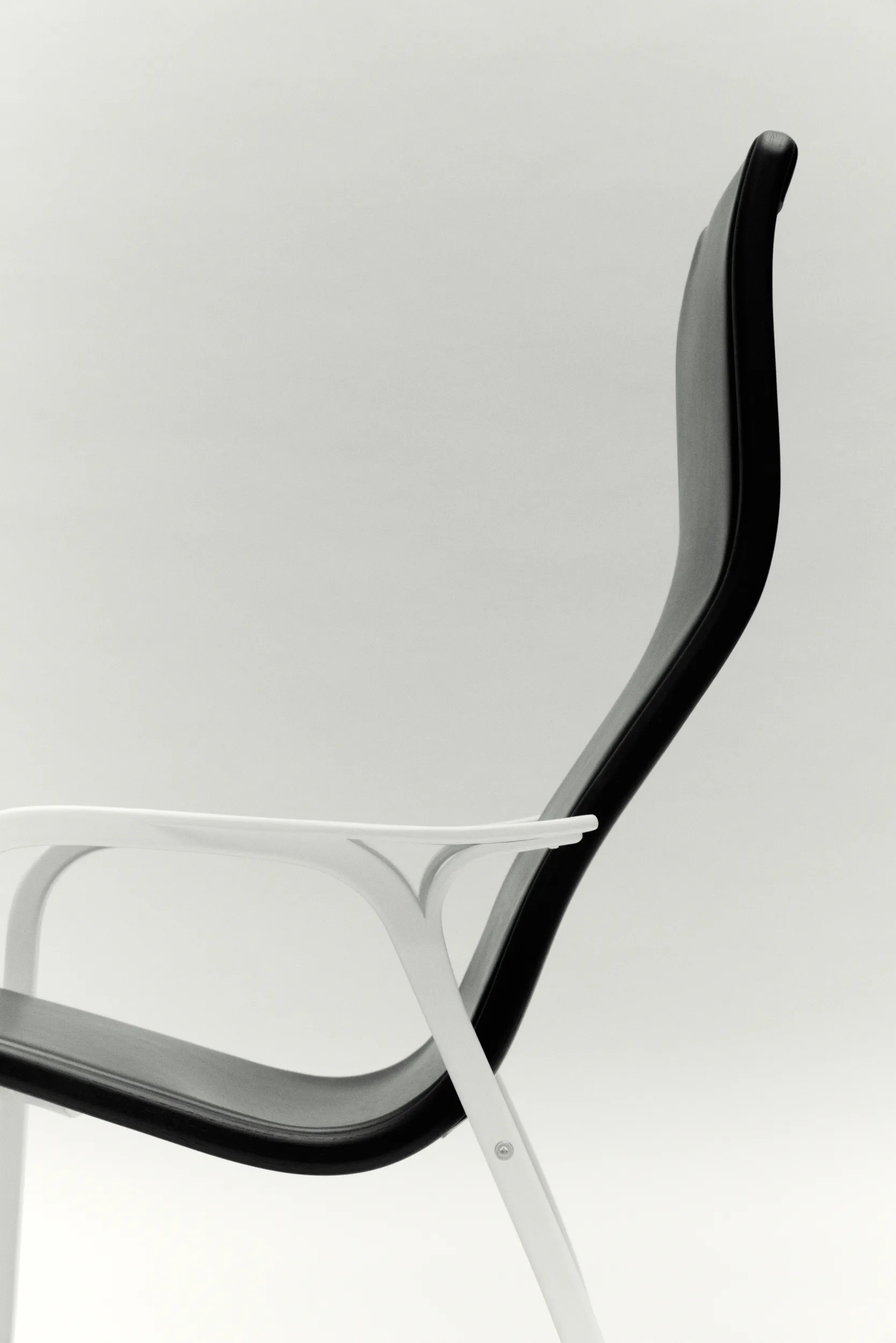 Fauteuil Lamino Duality, Blanc émaillé Swedese