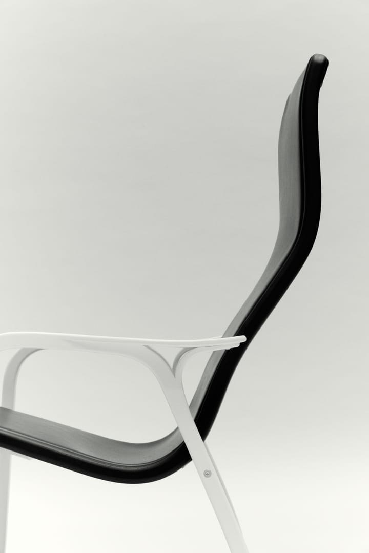 Fauteuil Lamino Duality, Blanc émaillé Swedese