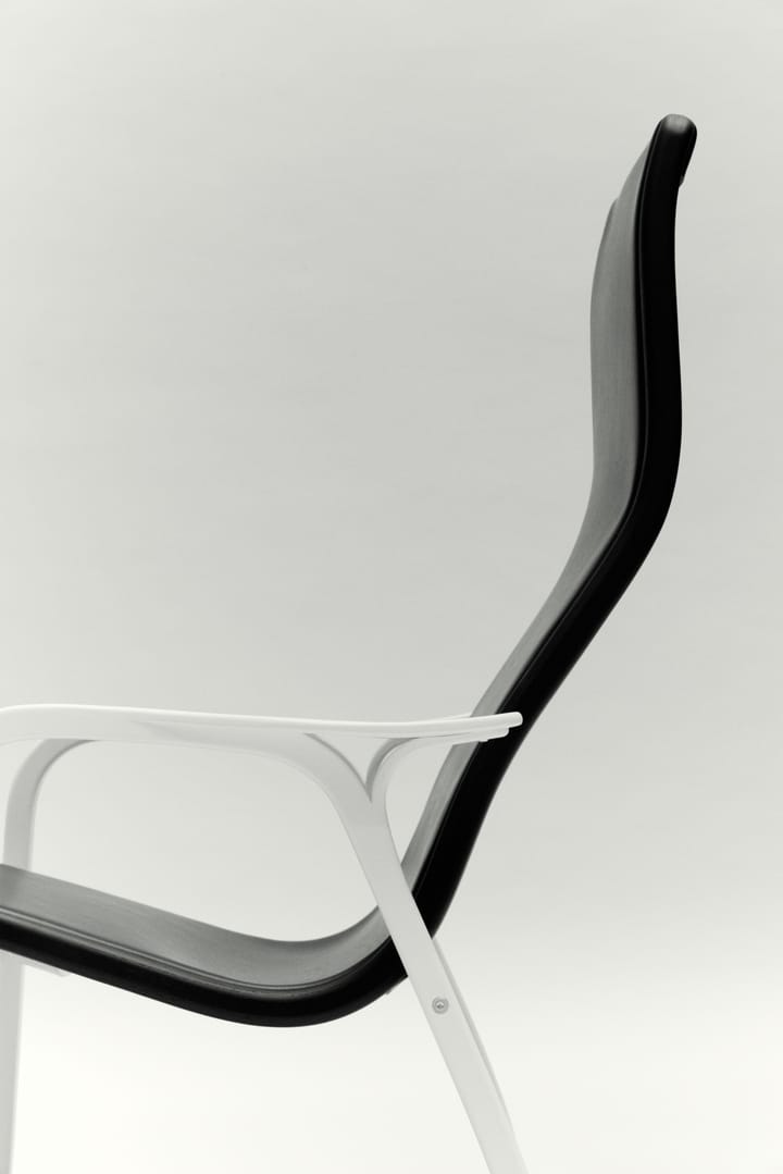 Fauteuil Lamino Duality - Blanc émaillé - Swedese