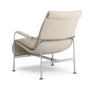 Fauteuil Serpentine - Tissu Romo Linara Rye-chrome - Swedese
