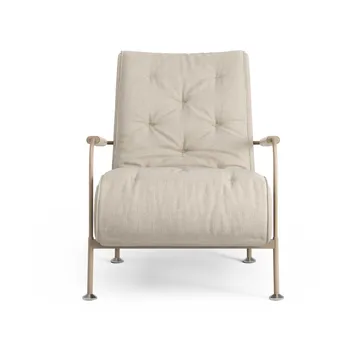 Fauteuil Serpentine - Tissu Romo Linara Rye-nutmeg - Swedese