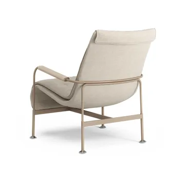 Fauteuil Serpentine - Tissu Romo Linara Rye-nutmeg - Swedese