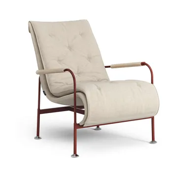 Fauteuil Serpentine - Tissu Romo Linara Rye-rouge - Swedese