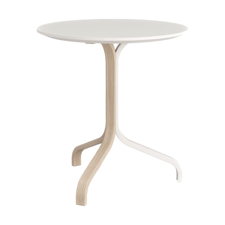 Lamino Duality table 49 cm, Blanc émaillé Swedese