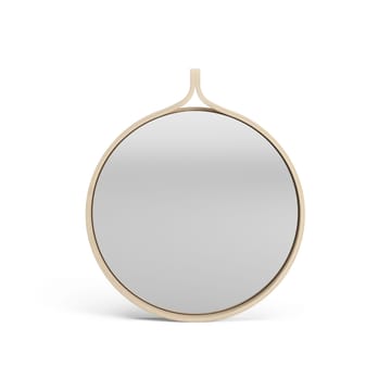 Miroir rond Comma Ø40 cm - Frêne lacqué - Swedese