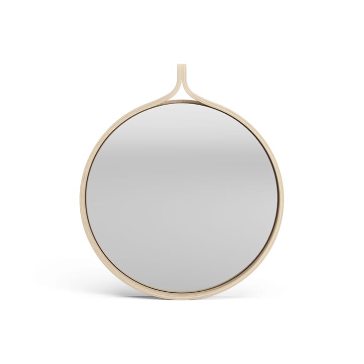 Miroir rond Comma Ø40 cm - Frêne lacqué - Swedese