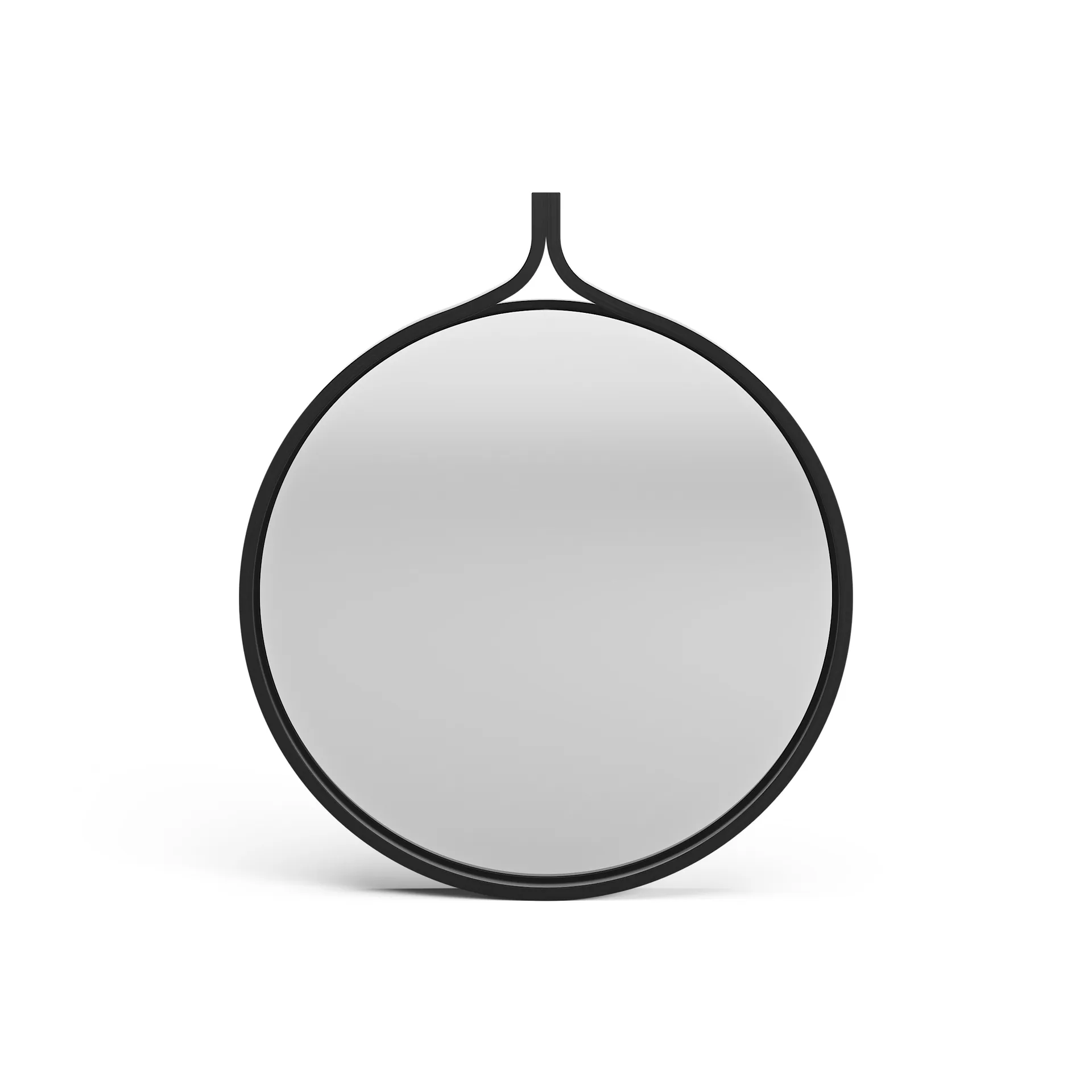 Miroir rond Comma Ø40 cm, Frêne noirci Swedese