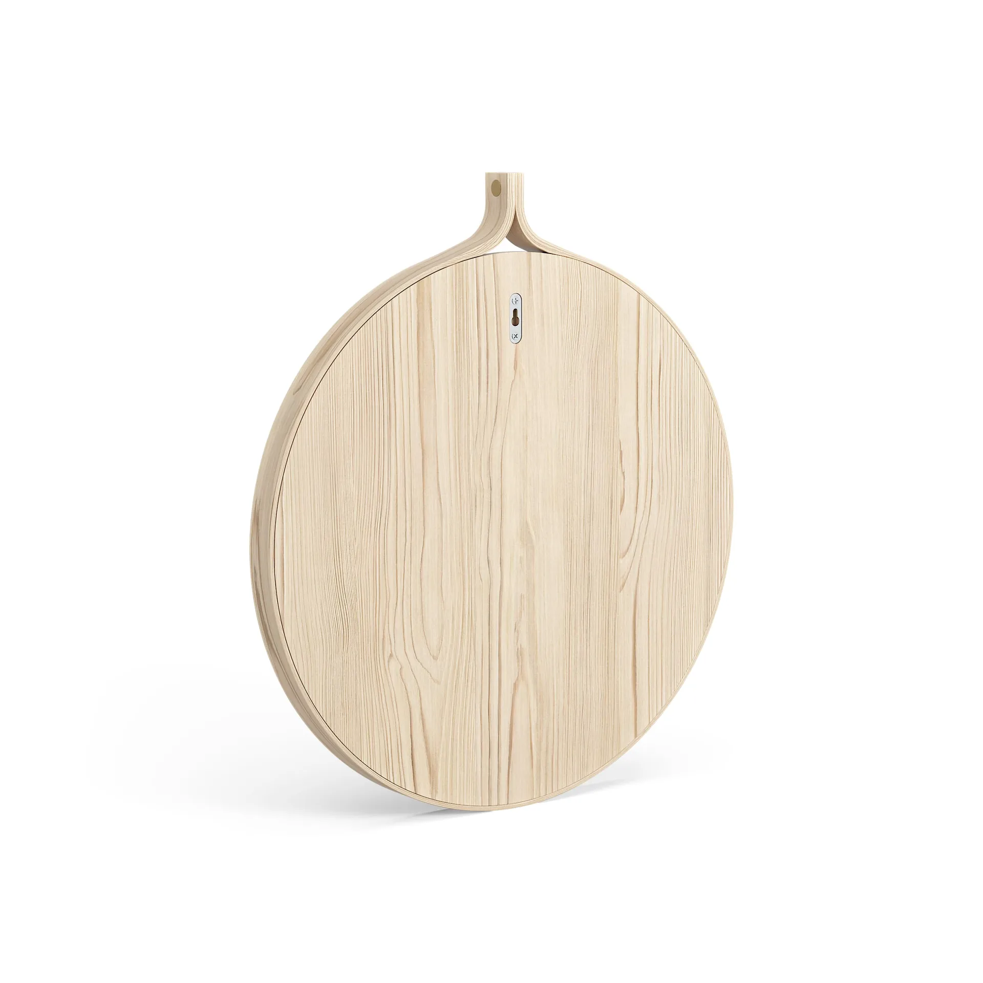 Miroir rond Comma Ø52 cm, Frêne lacqué Swedese