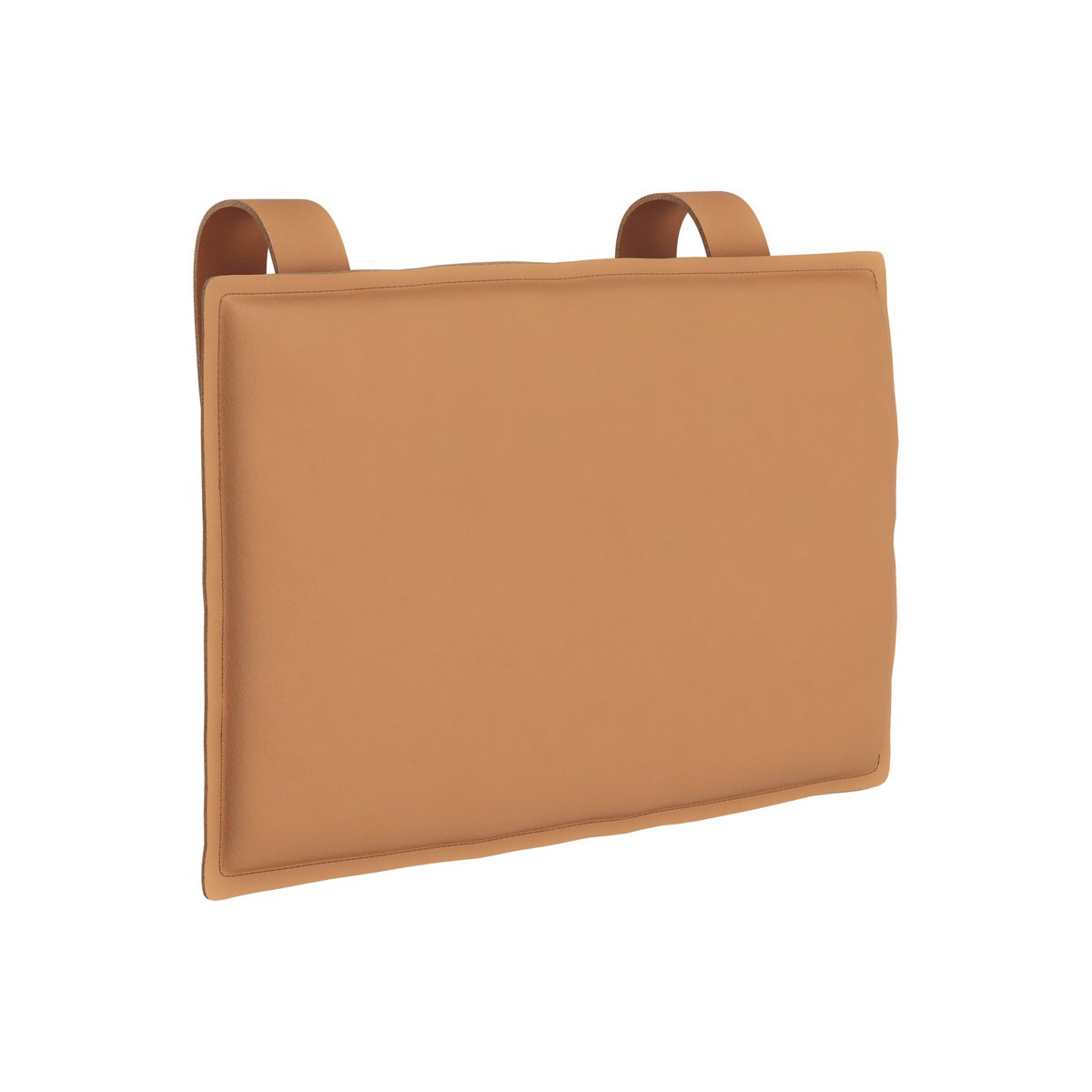 Swedese Oreiller de voyage Lamino Cuir Nature 8800 | Design Scandinave | Coussins | Marron