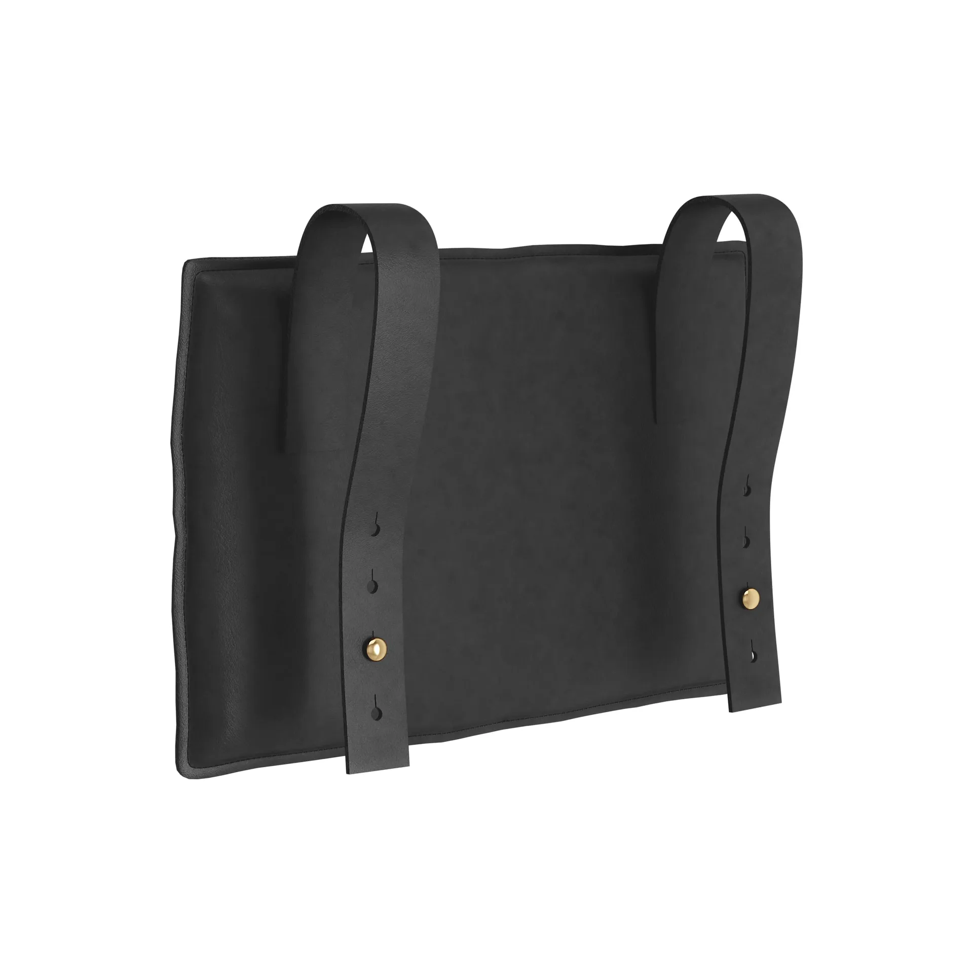Oreiller de voyage Lamino Cuir, Noir 8175 Swedese