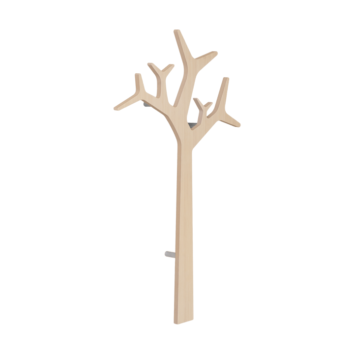 Patère murale Tree Wall  Special Edition 134 cm, Pin blanchi Swedese