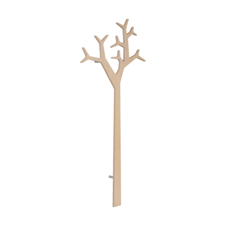 Patère murale Tree Wall Special Edition 194 cm, Pin blanchi Swedese