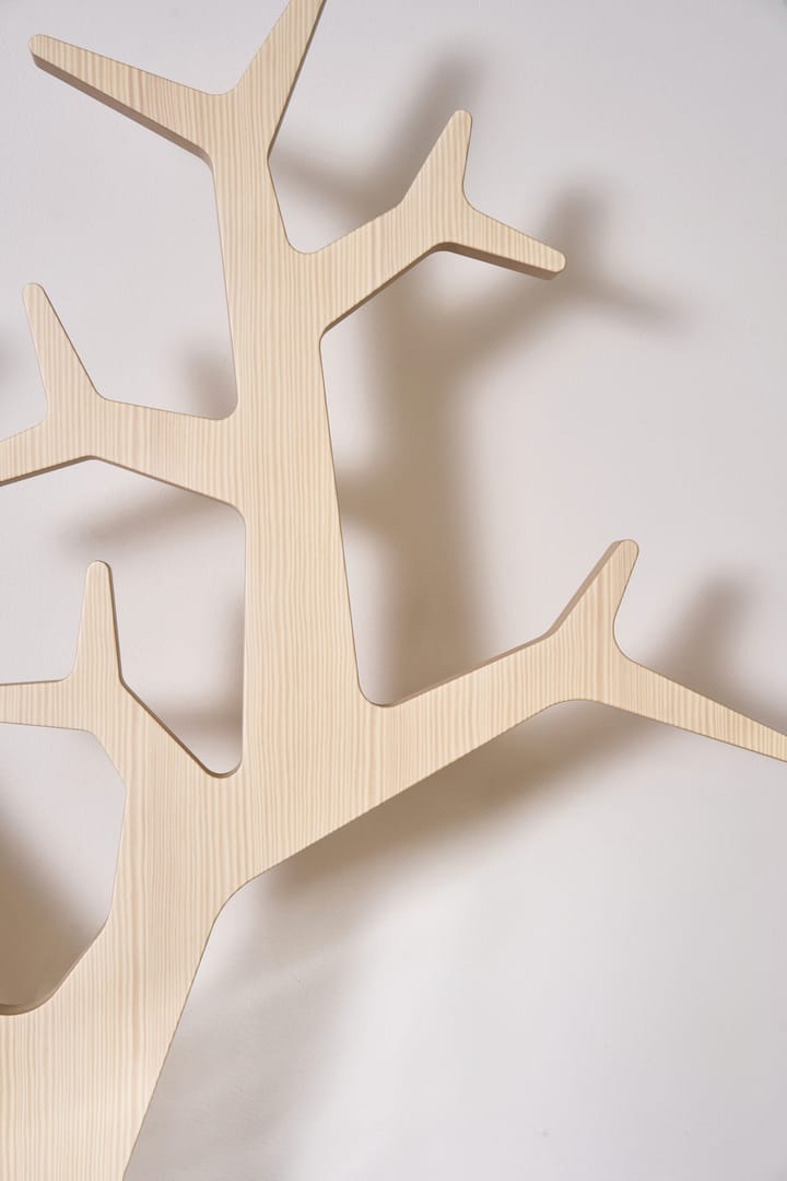 Patère murale Tree Wall Special Edition 194 cm, Pin blanchi Swedese