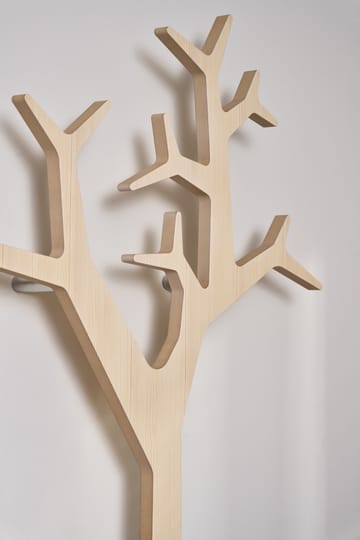 Patère murale Tree Wall Special Edition 194 cm - Pin blanchi - Swedese