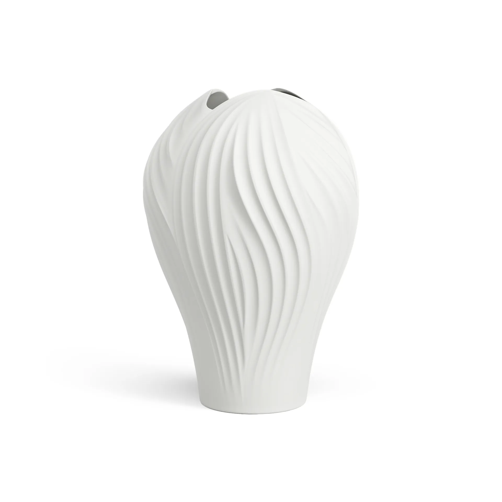 Petit vase Anna 27 cm, Blanc Swedese