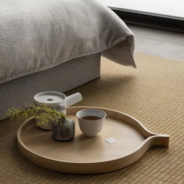 Plateau Comma - soft white, petit - Swedese