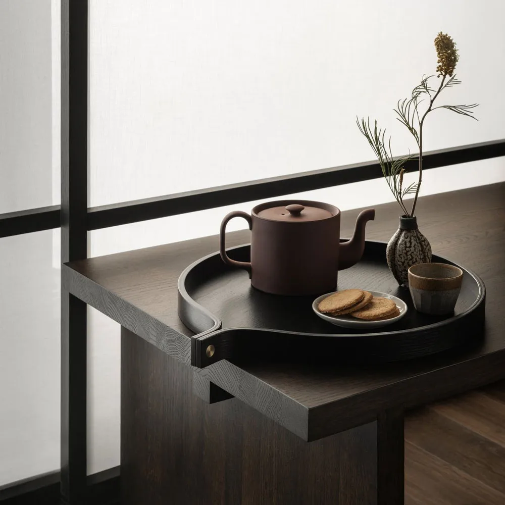 Plateau Comma, soft white, petit Swedese