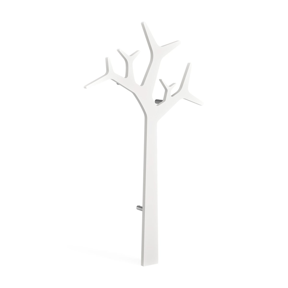 Swedese Porte-manteau mural Tree 134 cm Blanc | Design Scandinave | Cintres & portants | Blanc