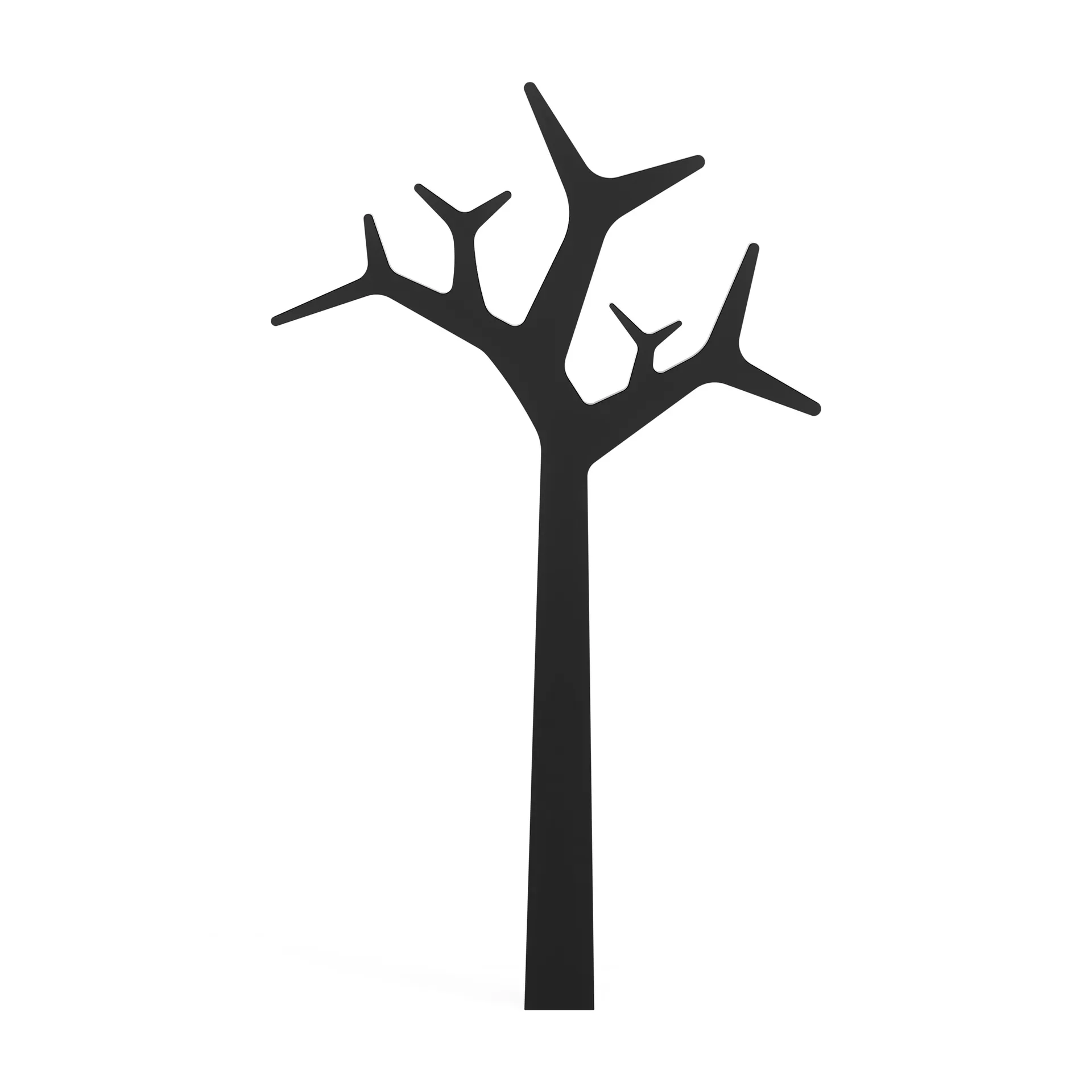 Porte-manteau mural Tree 134 cm, Noir Swedese