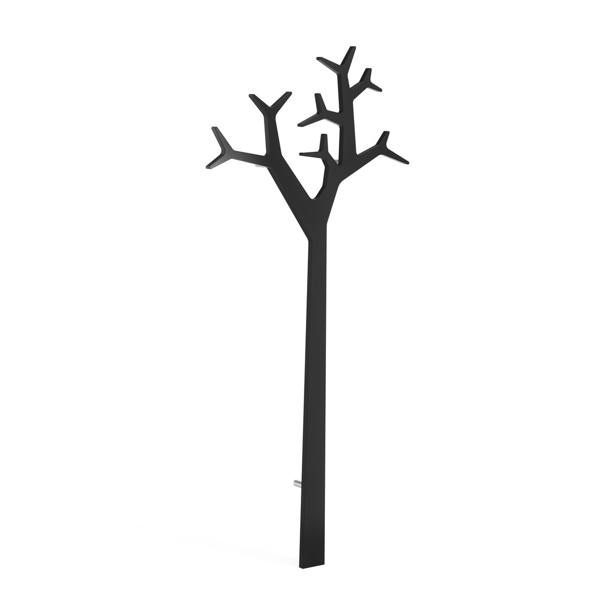 Swedese Porte-manteau mural Tree 194 cm Noir | Design Scandinave | Cintres & portants | Noir