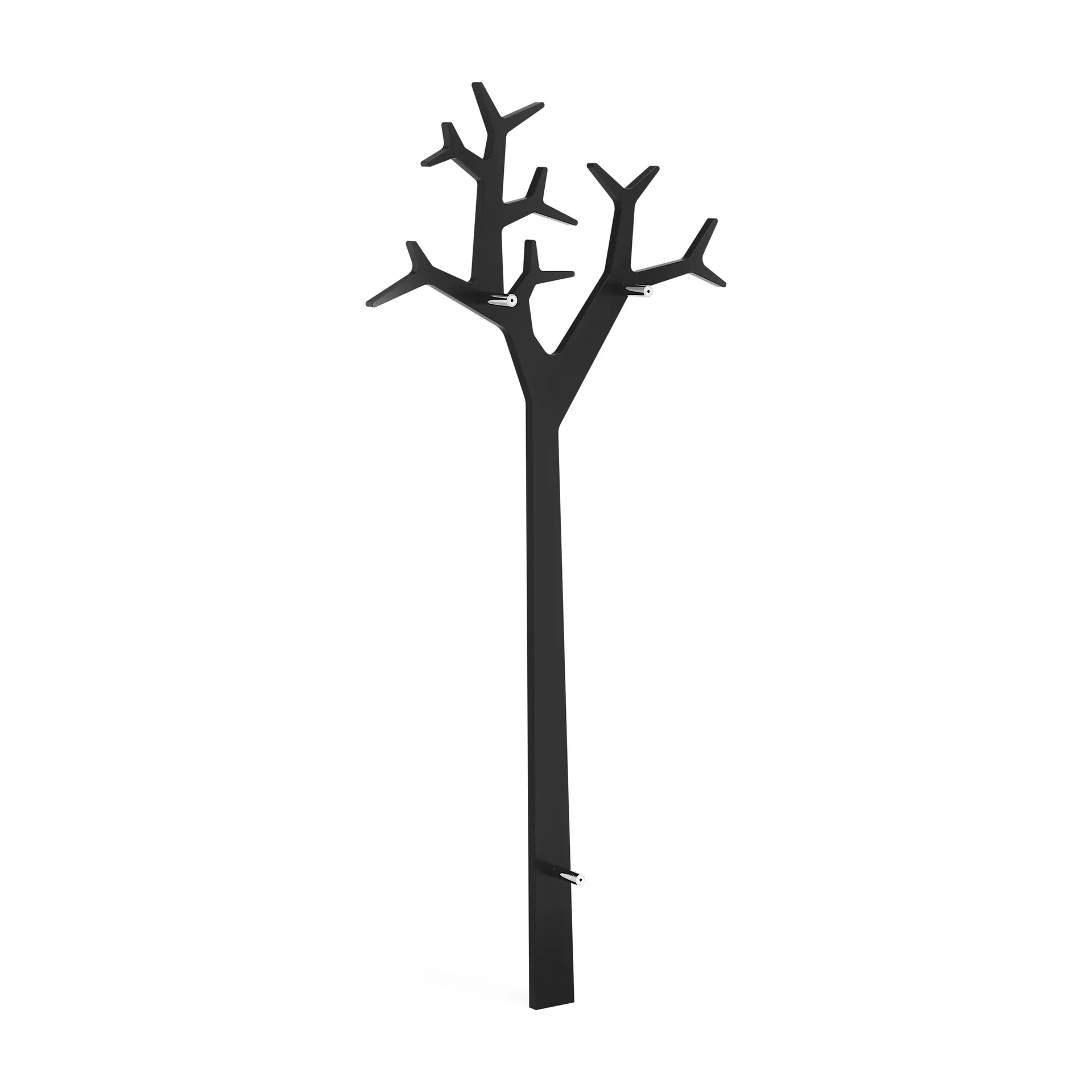 Porte-manteau mural Tree 194 cm, Noir Swedese