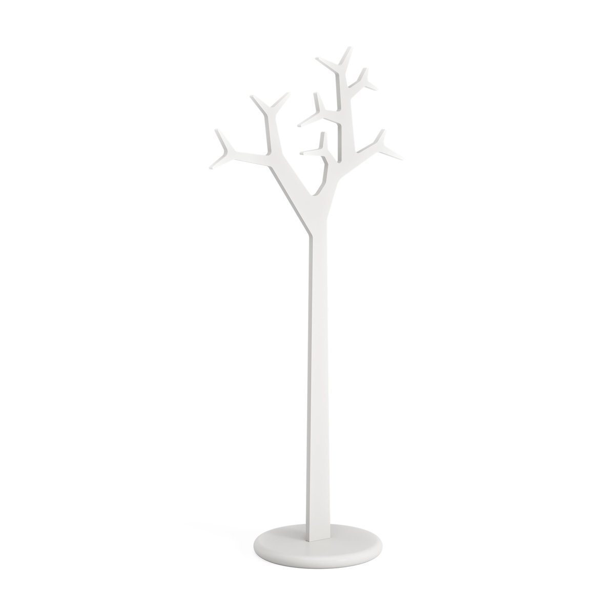Swedese Porte-manteau Tree 194 cm Blanc | Design Scandinave | Cintres & portants | Blanc