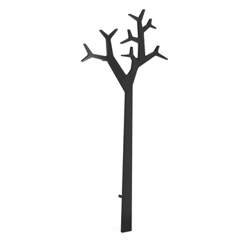 Portemanteau mural Tree Black Edition 194 cm - Noir - Swedese