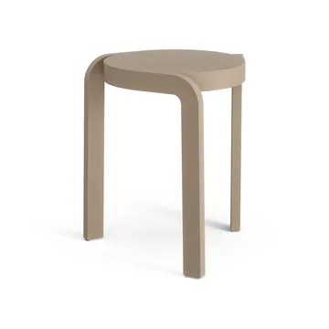 Spin tabouret rond H44 cm - Frêne-nutmeg, Ø32x44 cm - Swedese