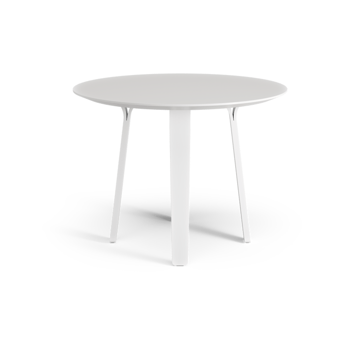 Table à manger Divido - blanc, ø95cm, pieds en frêne vernis blanc - Swedese