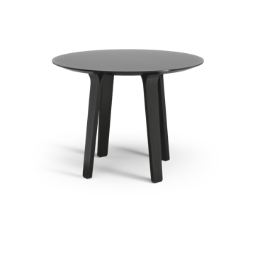 Table à manger Divido - frêne vernis noir, ø95cm - Swedese