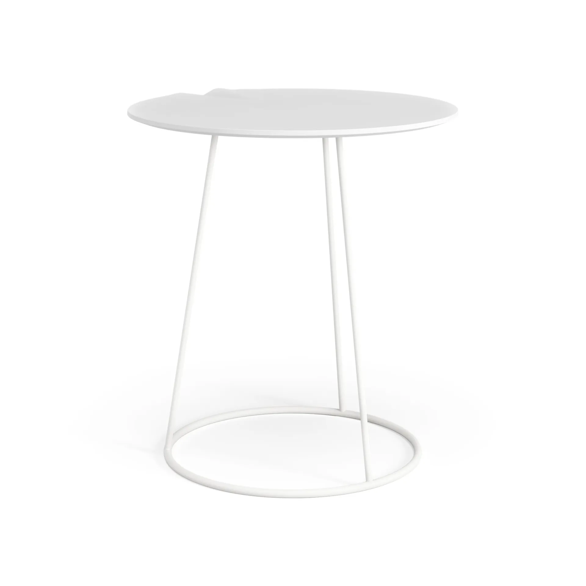 Table avec relief Breeze Ø46 cm, Blanc Swedese