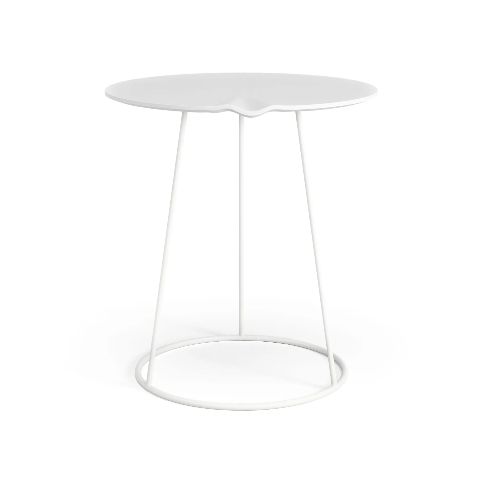 Table avec relief Breeze Ø46 cm, Blanc Swedese