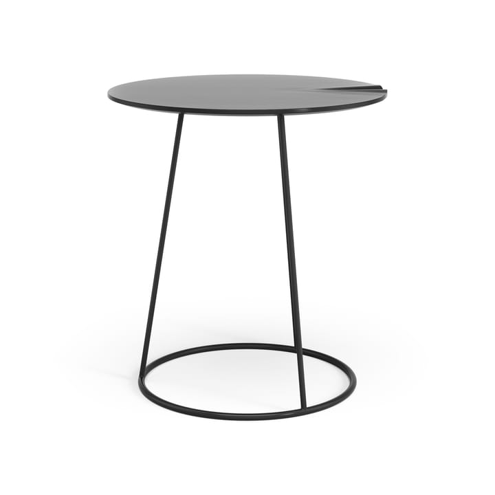 Table avec relief Breeze Ø46 cm - Noir - Swedese