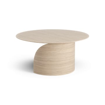 Table basse Savoa H40 cm - Chêne pigmenté blanc - Swedese