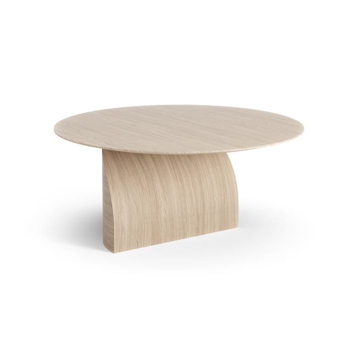 Table basse Savoa H40 cm - Chêne pigmenté blanc - Swedese