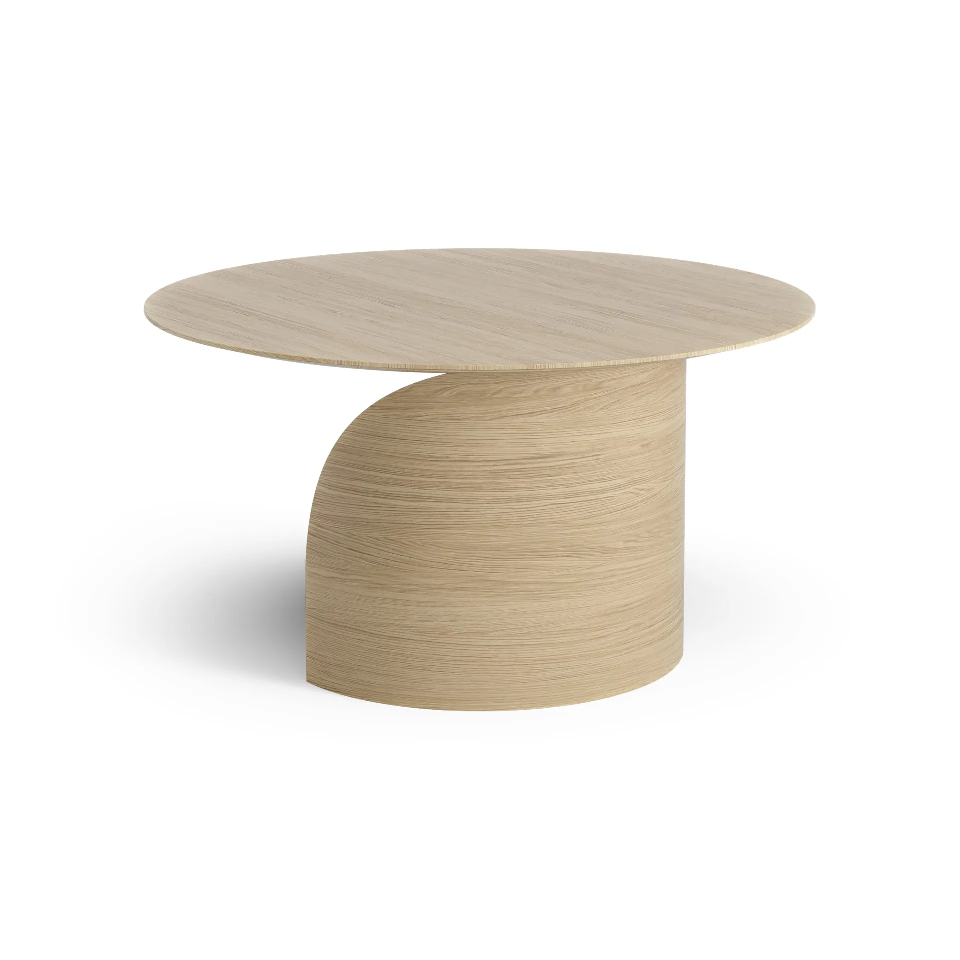 Table basse Savoa H45 cm, Chêne laqué Swedese