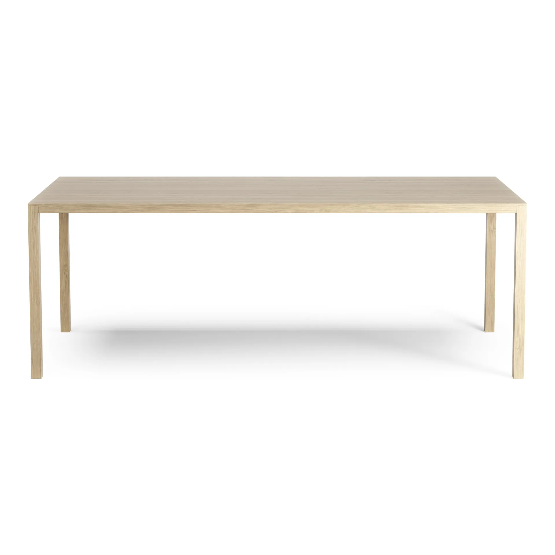 Table Bespoke 90x200 cm, Chêne laqué Swedese