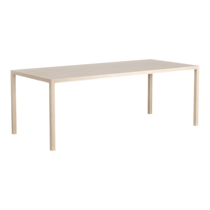Table Bespoke 90x200 cm - Chêne pigmenté blanc - Swedese