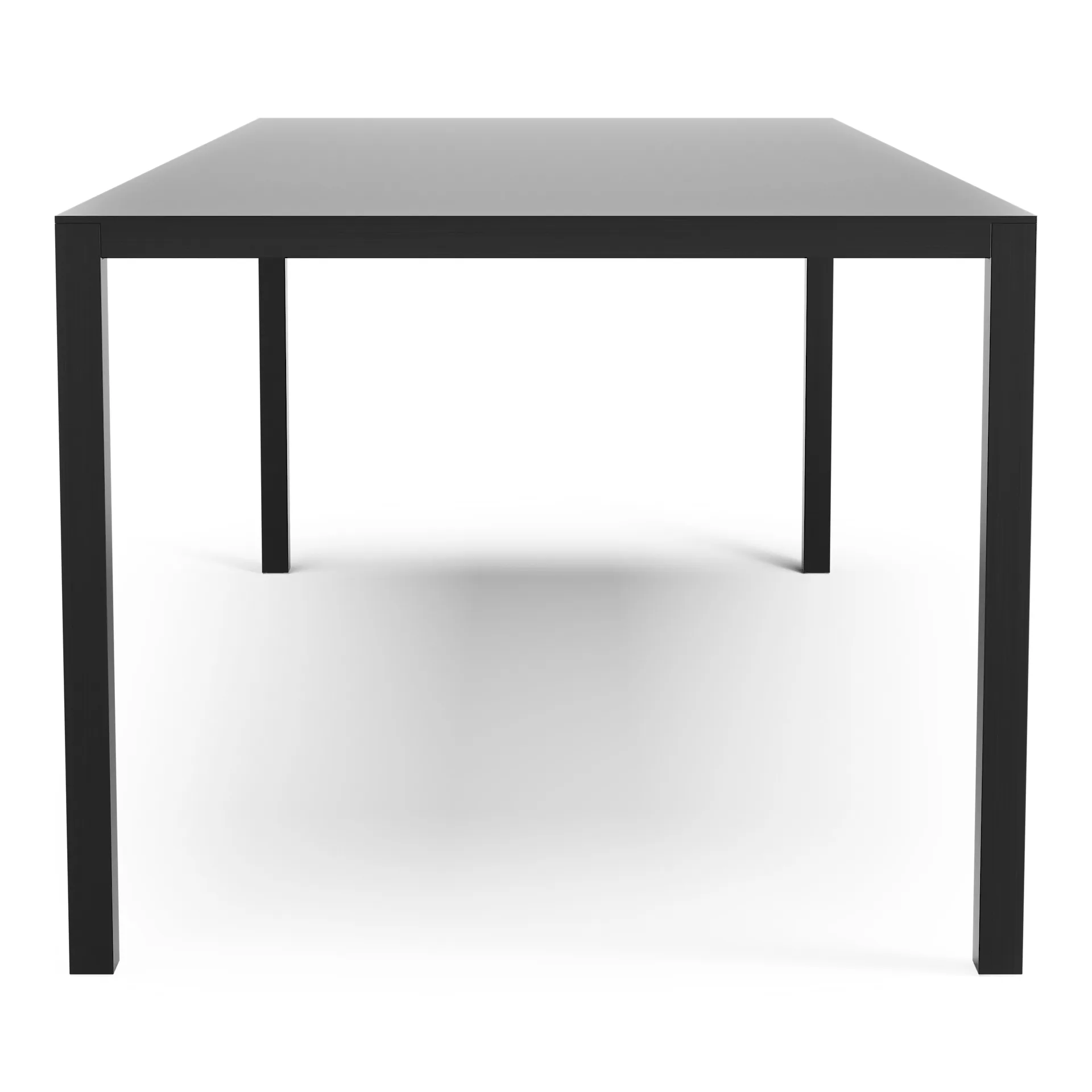 Table Bespoke 90x200 cm, Frêne émaillé noir Swedese