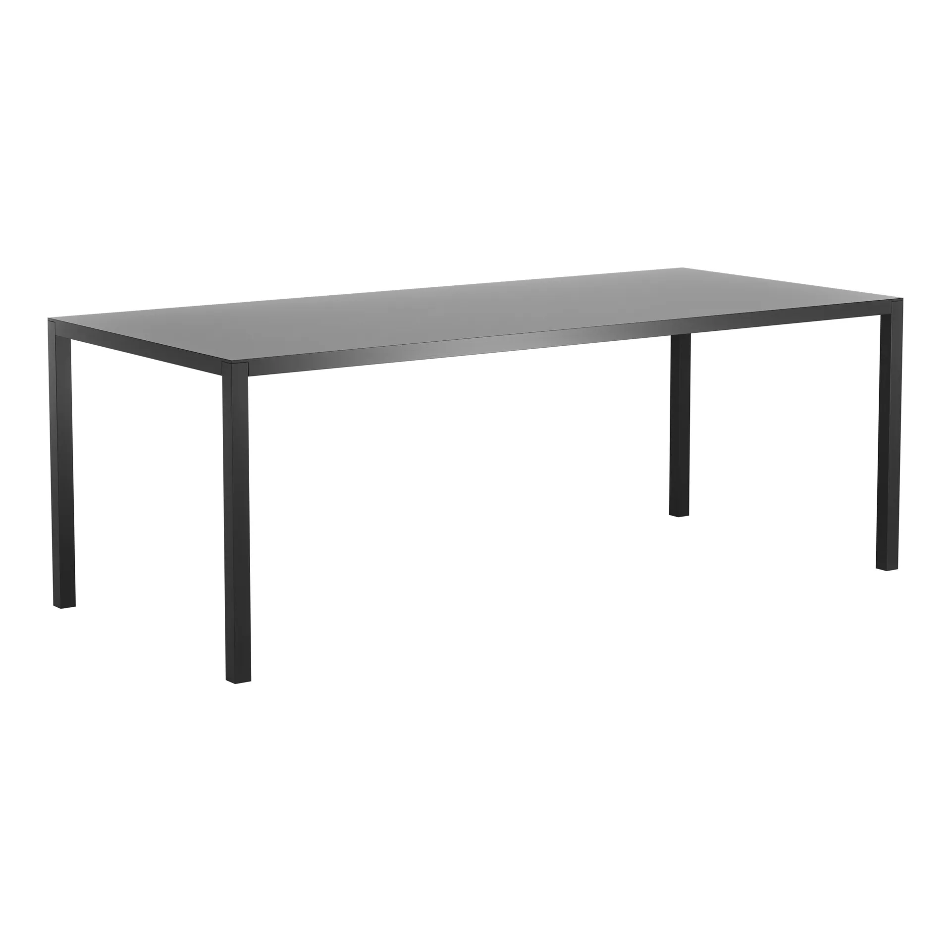 Table Bespoke 90x200 cm, Frêne émaillé noir Swedese