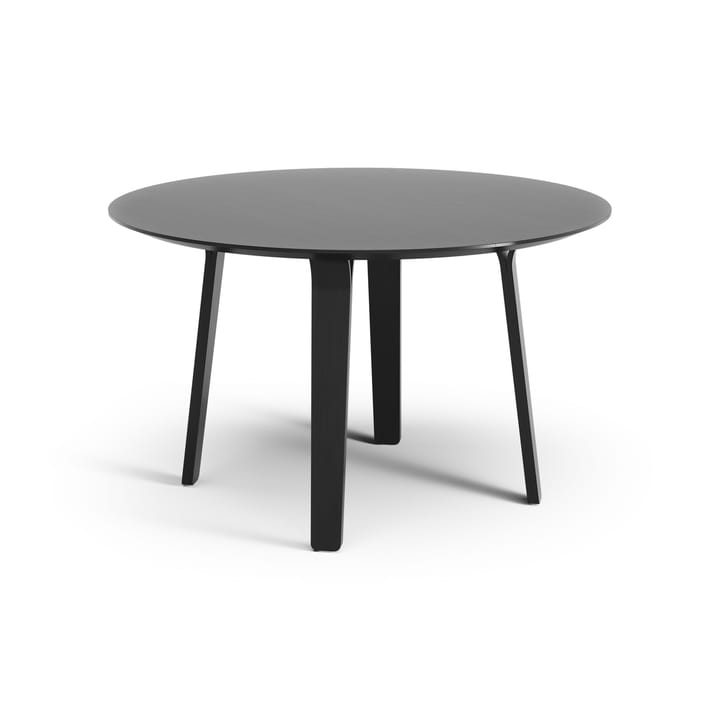 Table Divido Ø120 cm - Frêne émaillé noir - Swedese